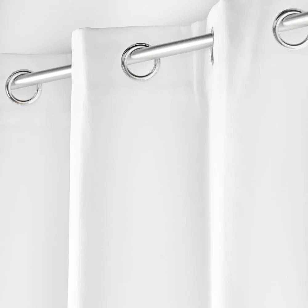 Biely termo záves z mikrovlákna 135x180 cm Micropolar – douceur d'intérieur