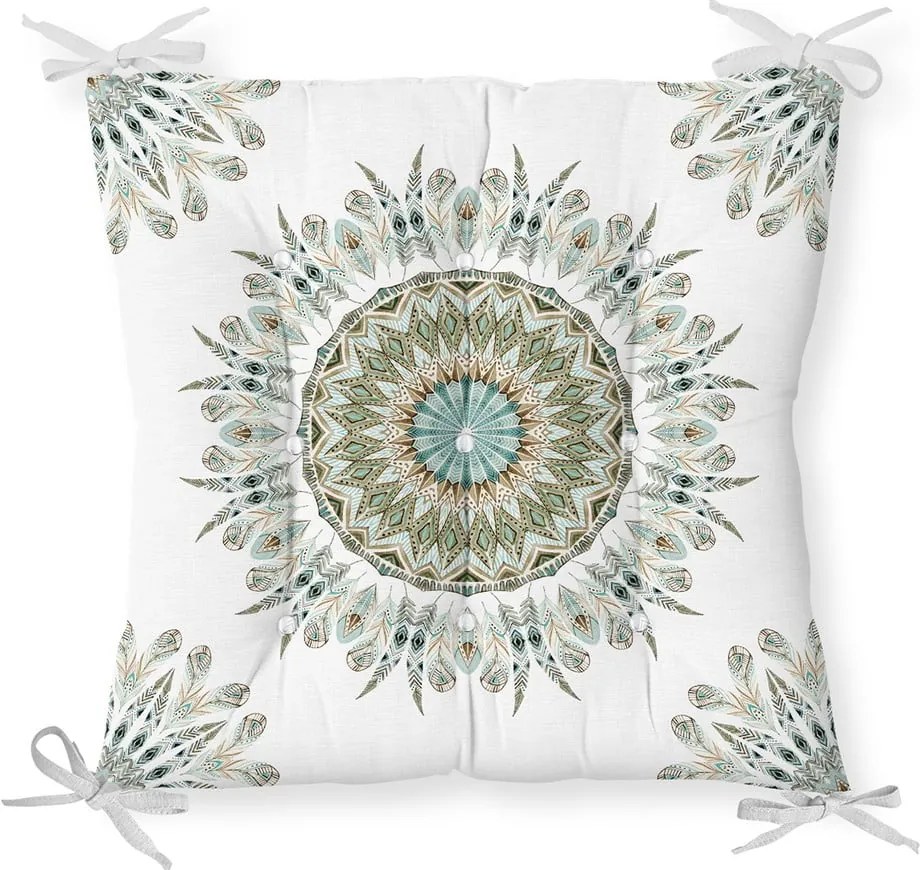 Sedák na stoličku Minimalist Cushion Covers Ethnic Boho Mandala, 40 x 40 cm