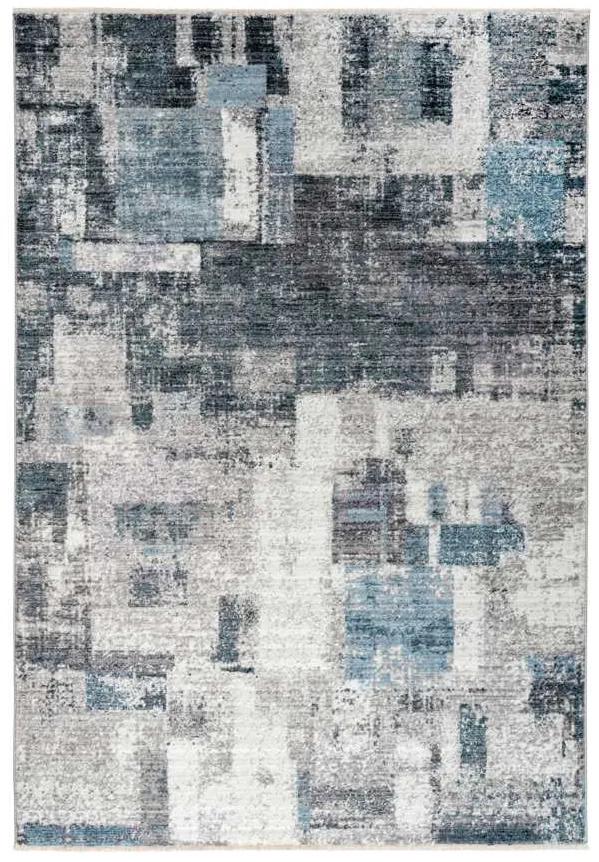Lalee Kusový koberec Medellin 407 Silver-Blue Rozmer koberca: 120 x 170 cm