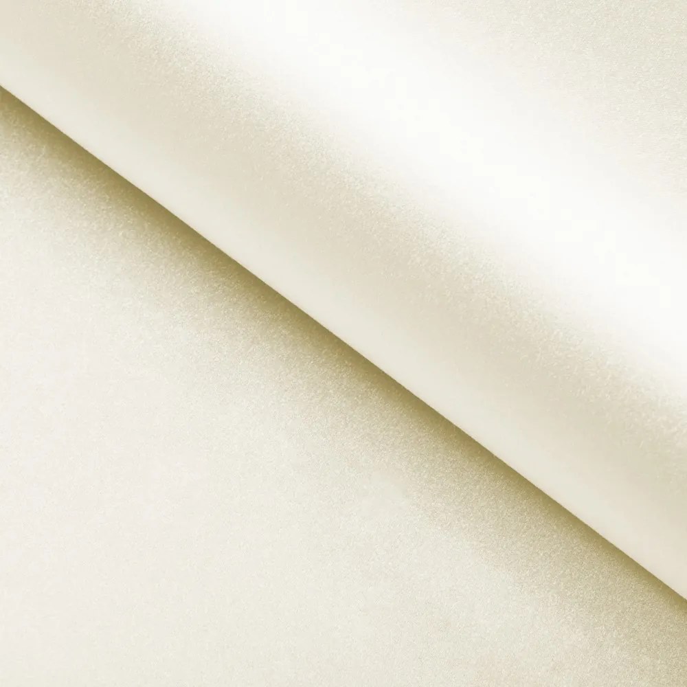 Biante Saténová obliečka na vankúš LUX-017 Smotanová 60 x 60 cm