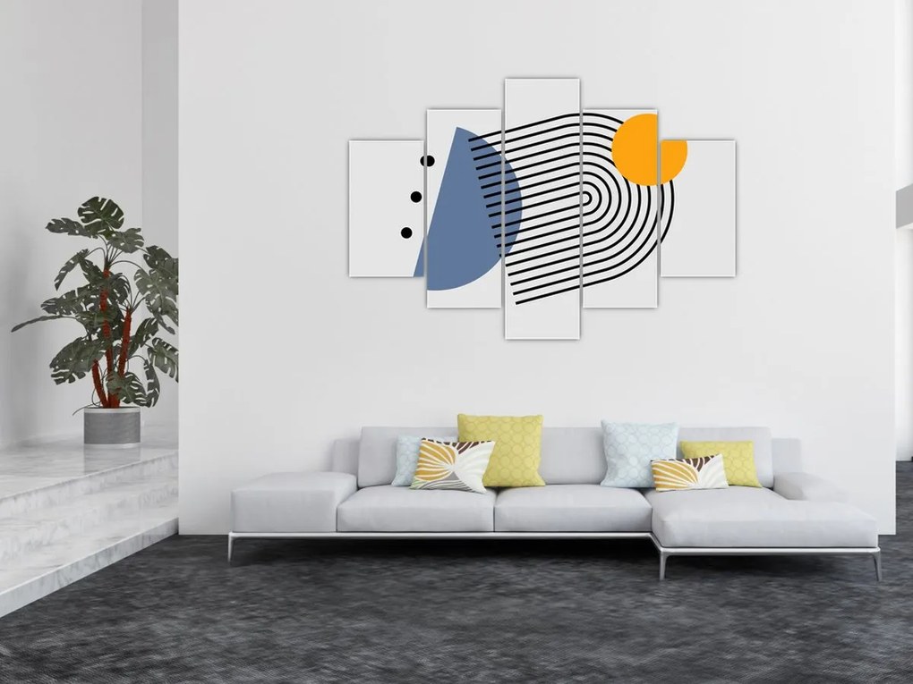 Obraz - Minimalistická abstrakcia N⁰2 (150x105 cm)