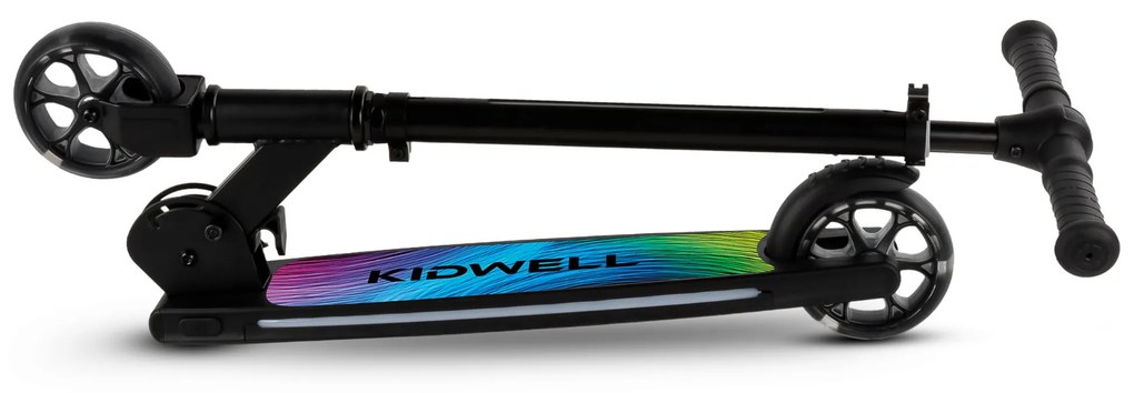 Kidwell Skladacia detská kolobežka MIDO s LED osvetlením, 120 mm kolesá, ABEC-7
