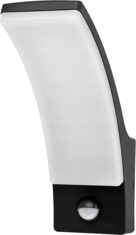 BERGE LED nástenné svietidlo 12W - 800lm - vonkajšie s pohybovým čidlom