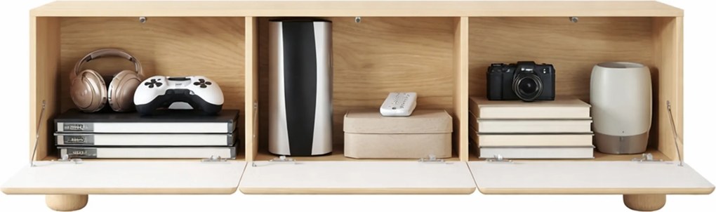 Stolík pod TV Arlo 150 cm - dub vicenza
