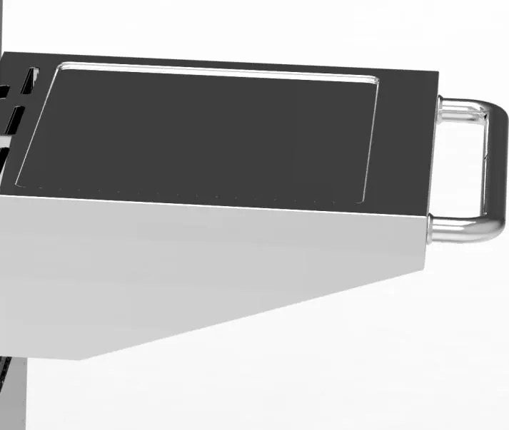 Plynový nerezový BBQ gril so 6 horákmi + bočným horákom CHICAGO