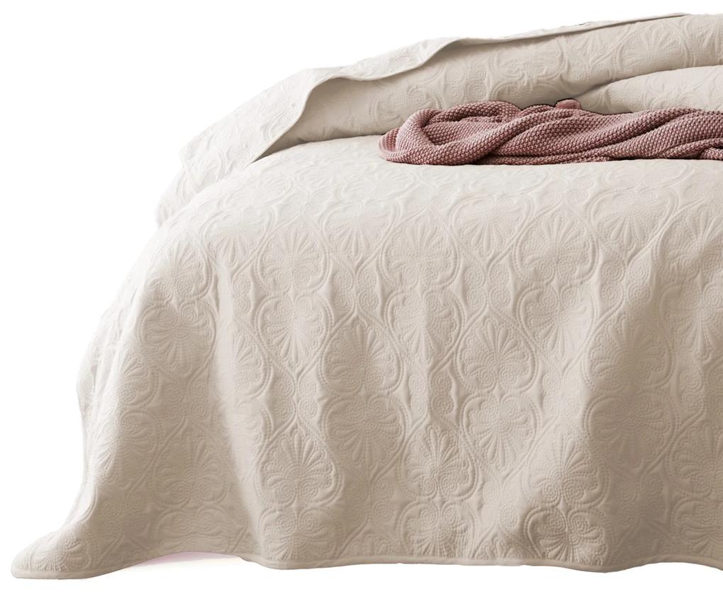 Room99 Prehoz na posteľ Prešívaný LEILA Farba: Ružová, Veľkosť: 170 x 210 cm