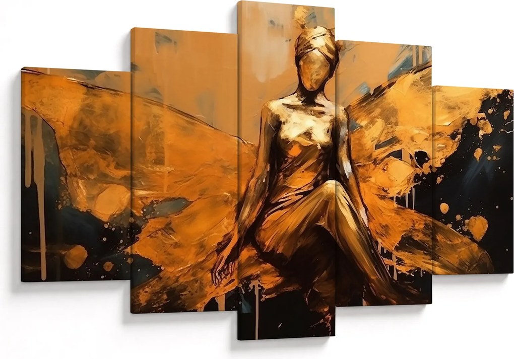 Obraz - Abstrakcia víly (150x105 cm)