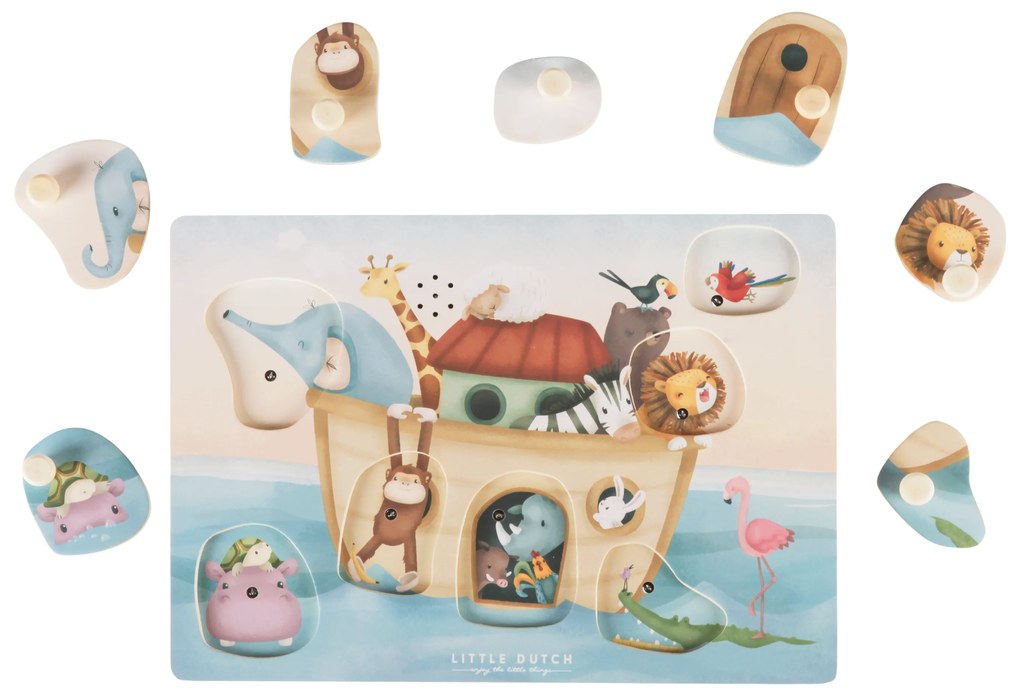 Vkladacie puzzle so zvukom Noemova archa