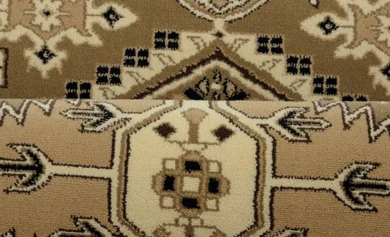 Sintelon, Kusový koberec SOLID 61 OEO, 240x340, hnedá, chodba / predsieň