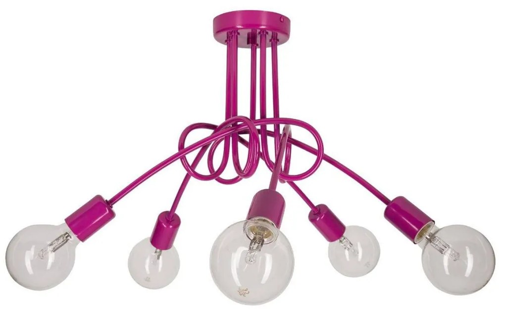 Stropné svietidlo Edison 5, výber z 10 farieb