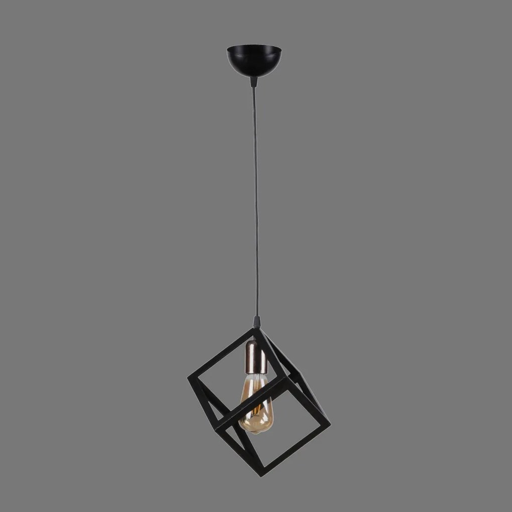 Stropní svítidlo Kare I černé