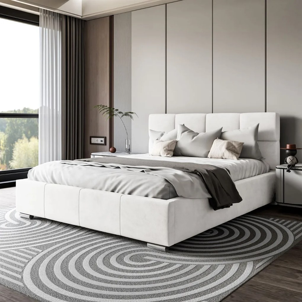 LUISI 160X200 ČALÚNENÁ POSTEĽ S ÚLOŽNÝM PRIESTOROM JASMINE 20