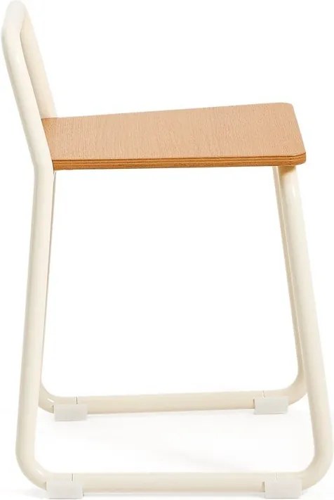 Béžová kovová detská stolička Tinn – Kave Home