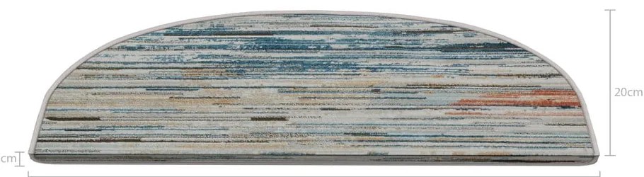 Nášľapy na schody v súprave 16 ks 20x65 cm Plain Sky – Vitaus
