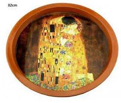 ADH Tácka okrúhla 32cm Klimt
