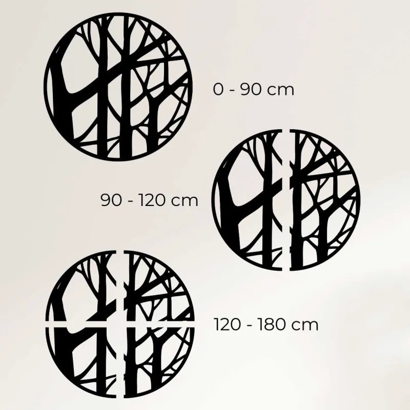 Dizajnová drevená dekorácia kvetinový ornament | SENTOP HDF0376