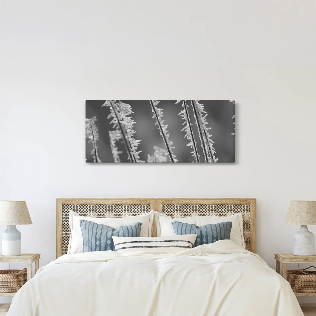 Obraz - Mrazivá zima (120x50 cm)