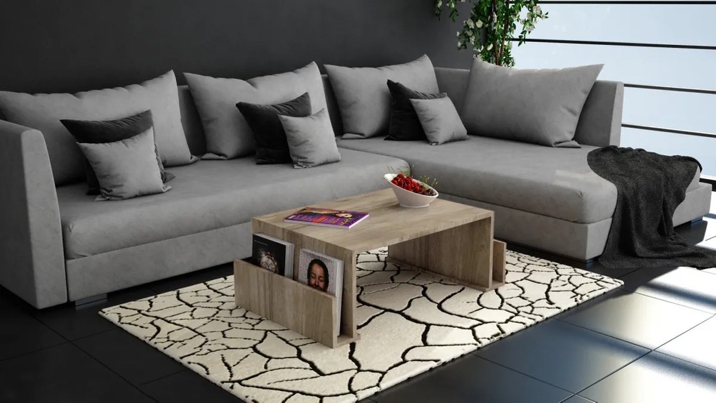 Konferenčný stolík Magazín orech