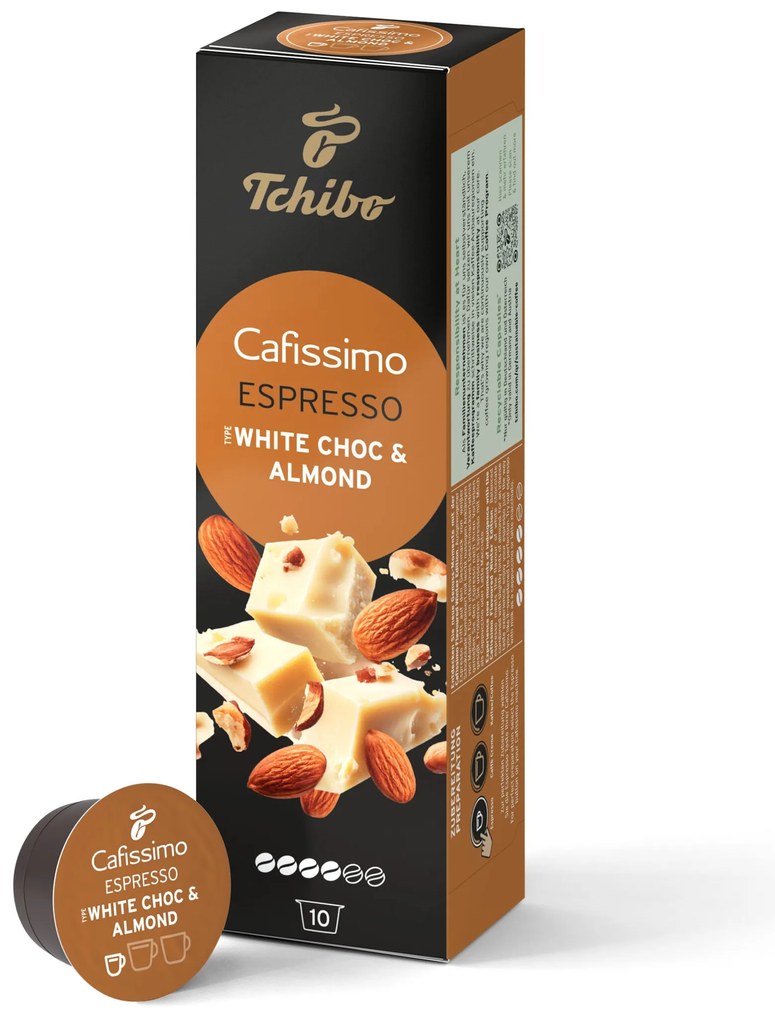 Cafissimo Flavoured Espresso - White Choc & Almond - 10 kapsúl