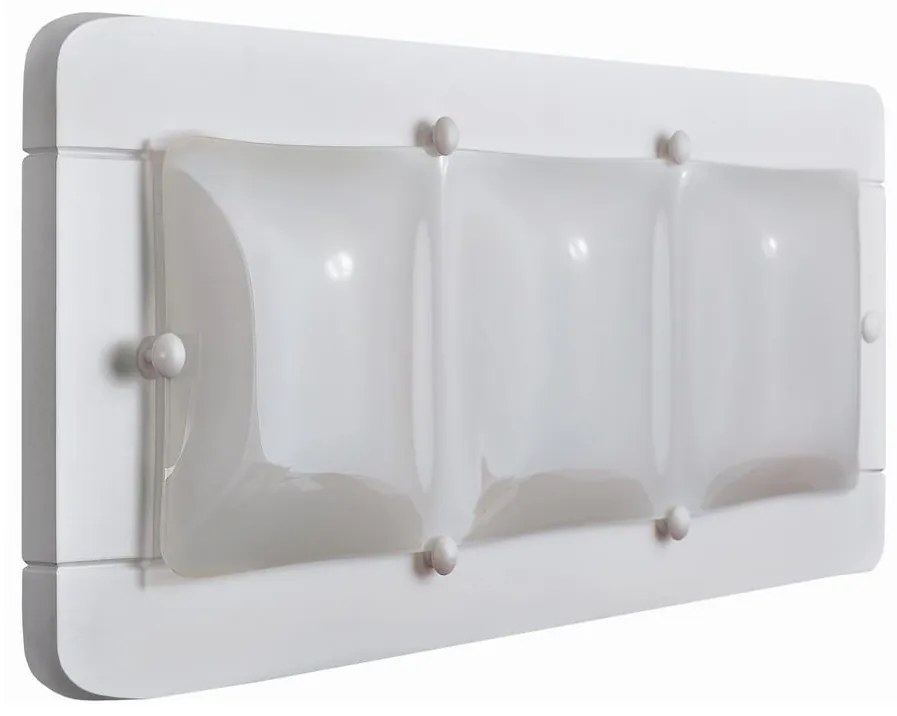 Nástenné svietidlo 3xE27/20W/230V biela