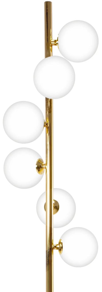 Stojacia lampa APP917-6F zlatá