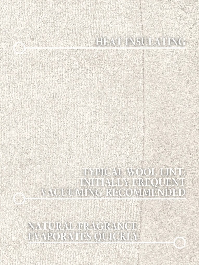 Villeroy & Boch, Kusový koberec Villeroy & Boch Kari 106285 Cream, 160x160 (priemer) kruh, biela, obývacia izba