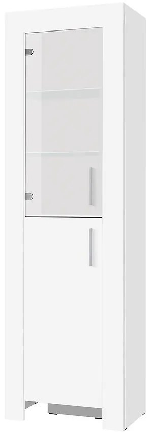 Vitrína Cezar 6 P/Ľ biela