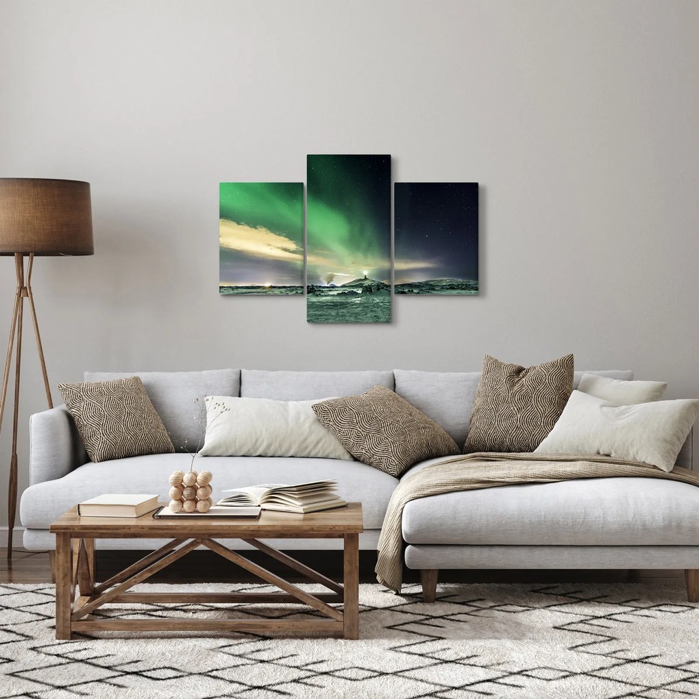 Obraz polárna žiara (90x60 cm)