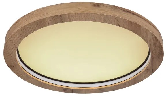 Globo 41374-24R - LED RGBW Stmievateľné stropné svietidlo BRANZA LED/24W/230V + DO