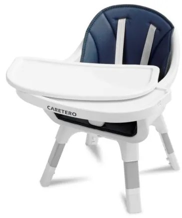 CARETERO Jedálenská stolička CARETERO 3v1 Velmo blue