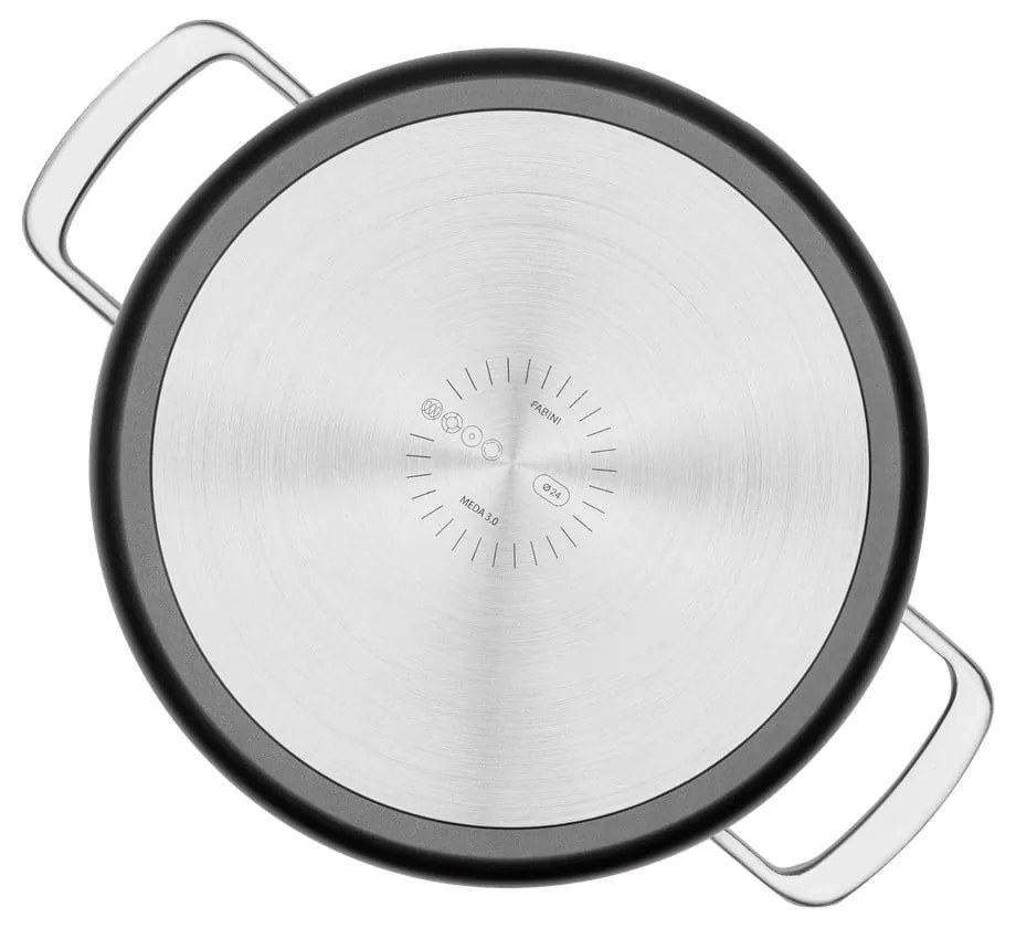 Hrniec s pokrievkou/s keramickým povrchom na indukčný varič 5,5 l Meda 3.0 – FABINI