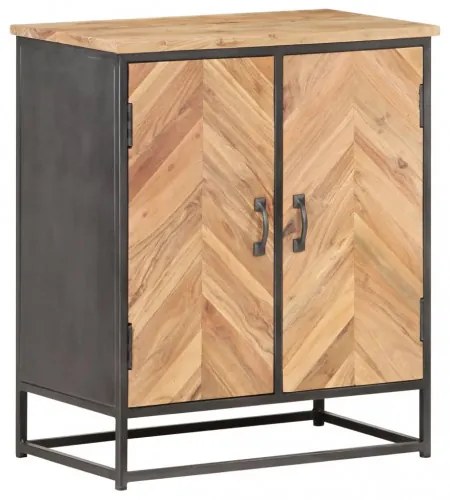 vidaXL Komoda 60x35x70 cm masívne akáciové drevo-