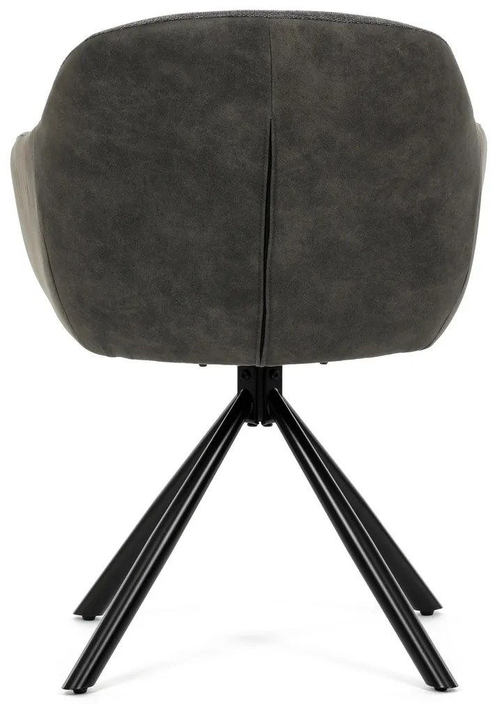Sada jedálenských stoličiek s vratným mechanizmomDCH-Y1143 GREY2, 2 ks