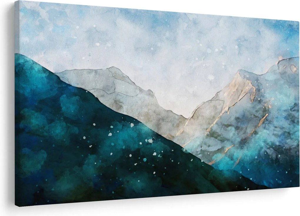 Obraz - Kresba hôr (90x60 cm)