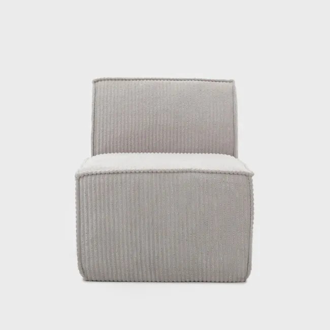 Kreslo LYKKE svetlosivé 746871