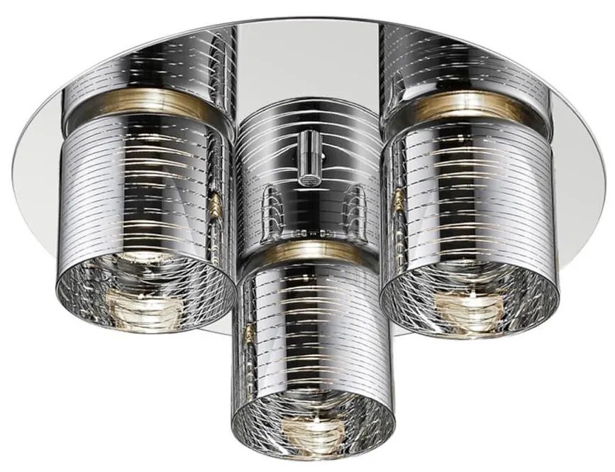 Klausen 140009 - LED Stropné svietidlo EVOLUTION 3xLED/5W/230V lesklý chróm