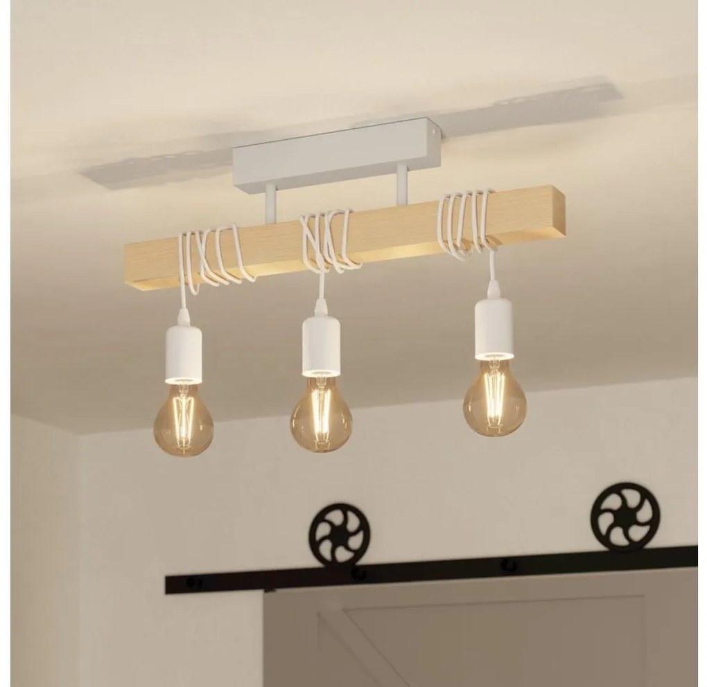 Eglo 33166 - Luster prisadený TOWNSHEND 3xE27/60W/230V
