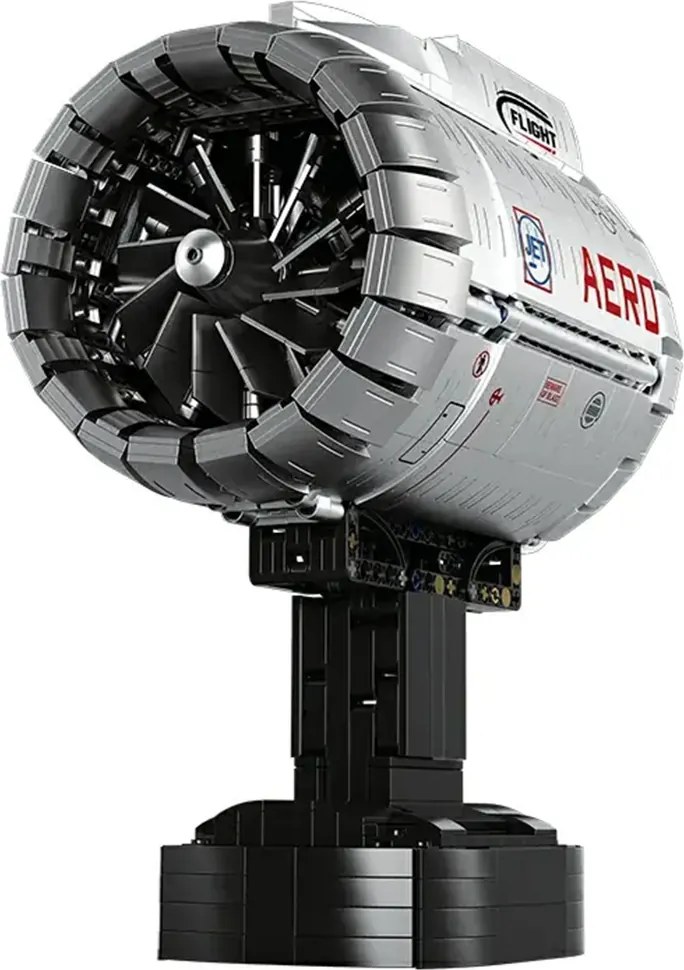 Sada stavebných kociek – Motor lietadla ZKL.33019 (1786 dielikov)