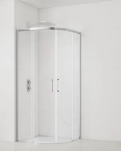 Sprchový kút štvrťkruh 100x100 cm SAT TEX BB SATTEXSBB100CRT