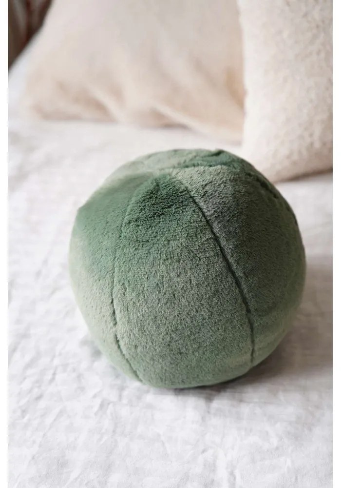 Dekoračný vankúš z mikroplyšu ø 25 cm Top – Mioli Decor