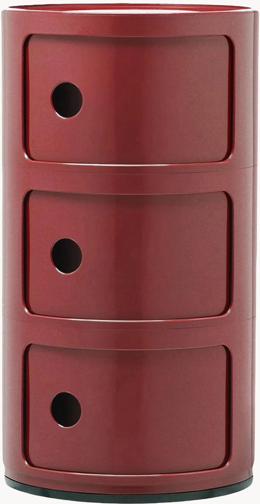 Dizajnová skrinka Componibili, 3 moduly, V 59 cm