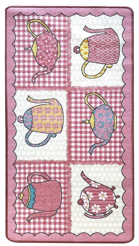 Koberec 0,8/1,5 KMDV179 ružový