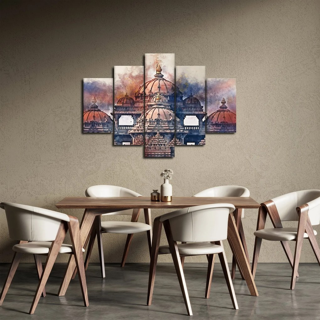 Obraz - Akshardham, Nové Dílií, India (150x105 cm)