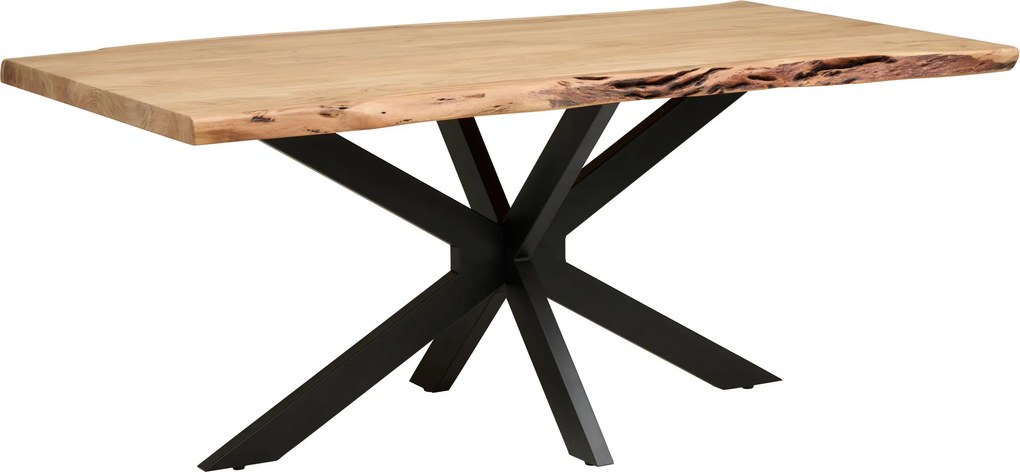 XXXLutz JEDÁLENSKÝ STÔL, akácia, čierna, farba akácie, 180/90/76 cm P & B - Online Only jedálne - 001630031203