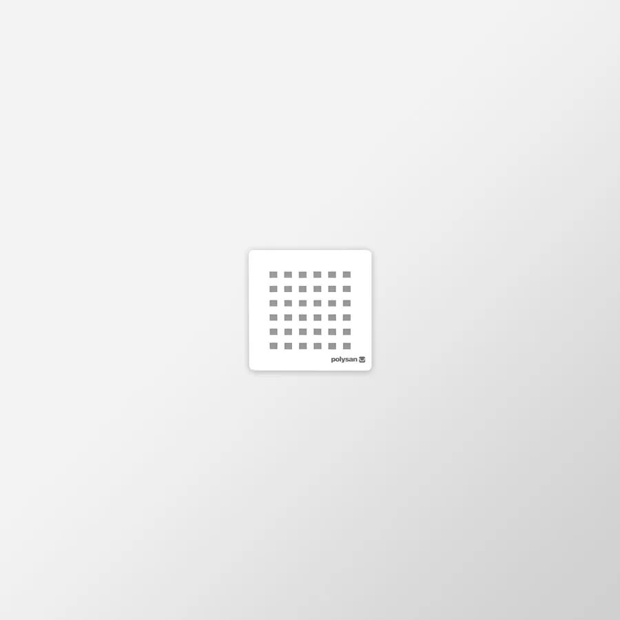 Polysan Polysan, FLEXIA sprchová vanička z liateho mramoru s možnosťou úpravy rozmeru 90x90x3cm, 71546