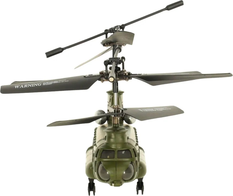 LEAN Toys Syma S026H-1 RC vrtuľník na diaľkové ovládanie Khaki Green