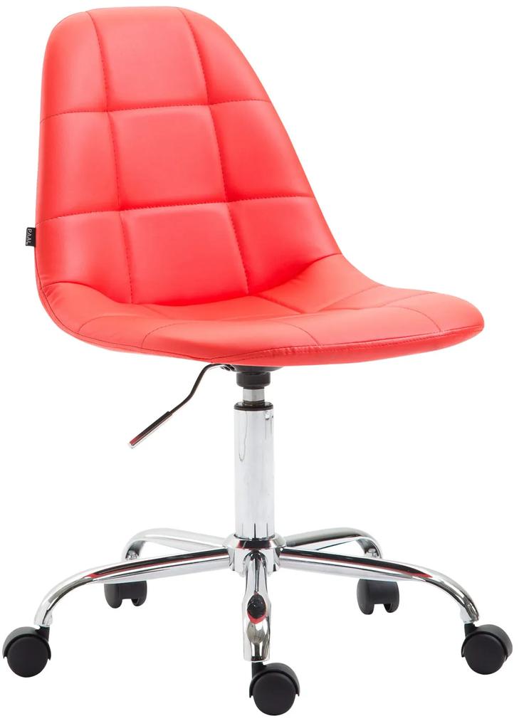Kancelárska stolička Reims - Červená