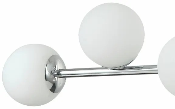 Luster na lanku MADDIE 6xE14/5W/230V lesklý chróm