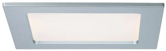 PAULMANN Zápustný LED panel QUALITY LINE PANEL, 12W, teplá biela, strieborný