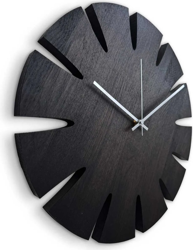 SENTOP | Luxusné dubové nástenné hodiny I SENTOP MAS014-3169-BLACK- 30 analógové